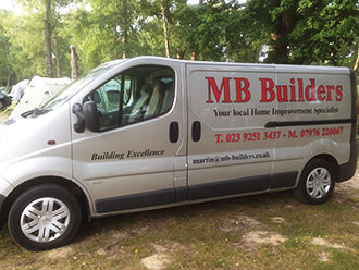 builder in gosport mb builders company van