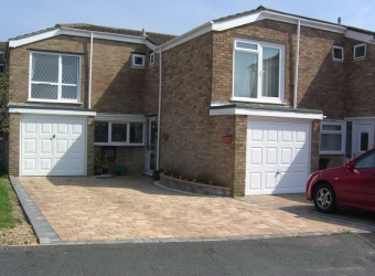 Drive alteration at front of house by MB Builders, Gosport, Hampshire